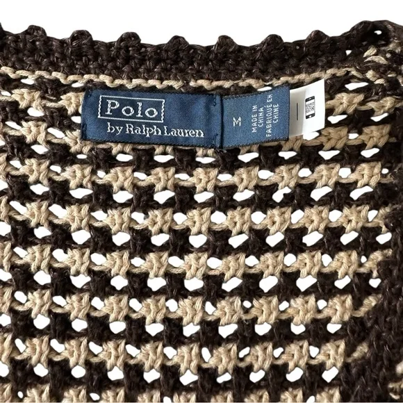 Polo Ralph Lauren Cotton Blend Short Sleeve Cardigan - Picture 2 of 4